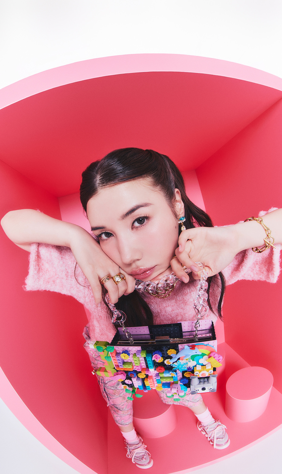 【最終値下げ】仲里依紗 RE. アニマルロングレギンス　riru_select 新品タグ付き】仲里依紗 RE. アニマルロングレギンス riru_select