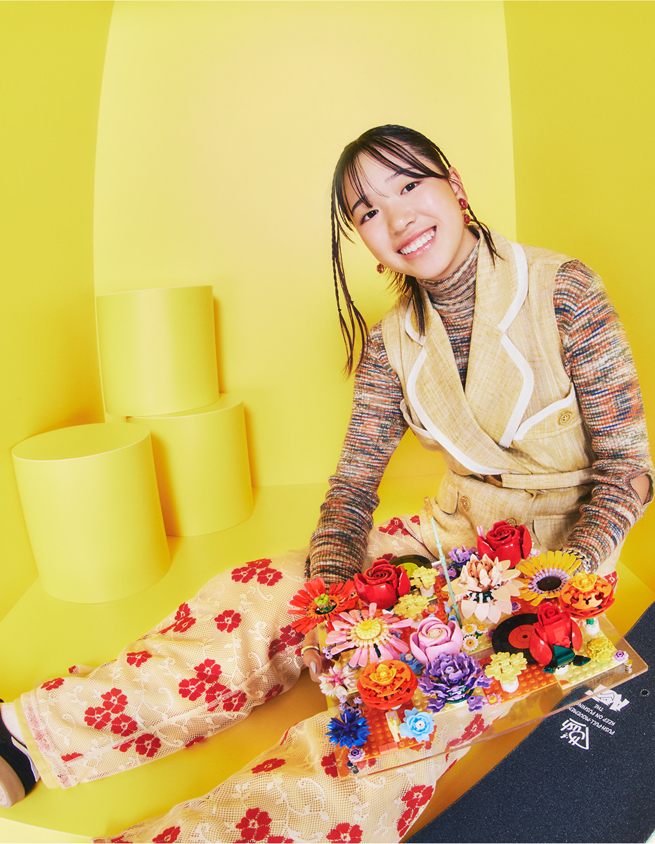 真ん中に立つ旗は、まっすぐな自分」世界に勇気を与える“楽しむ