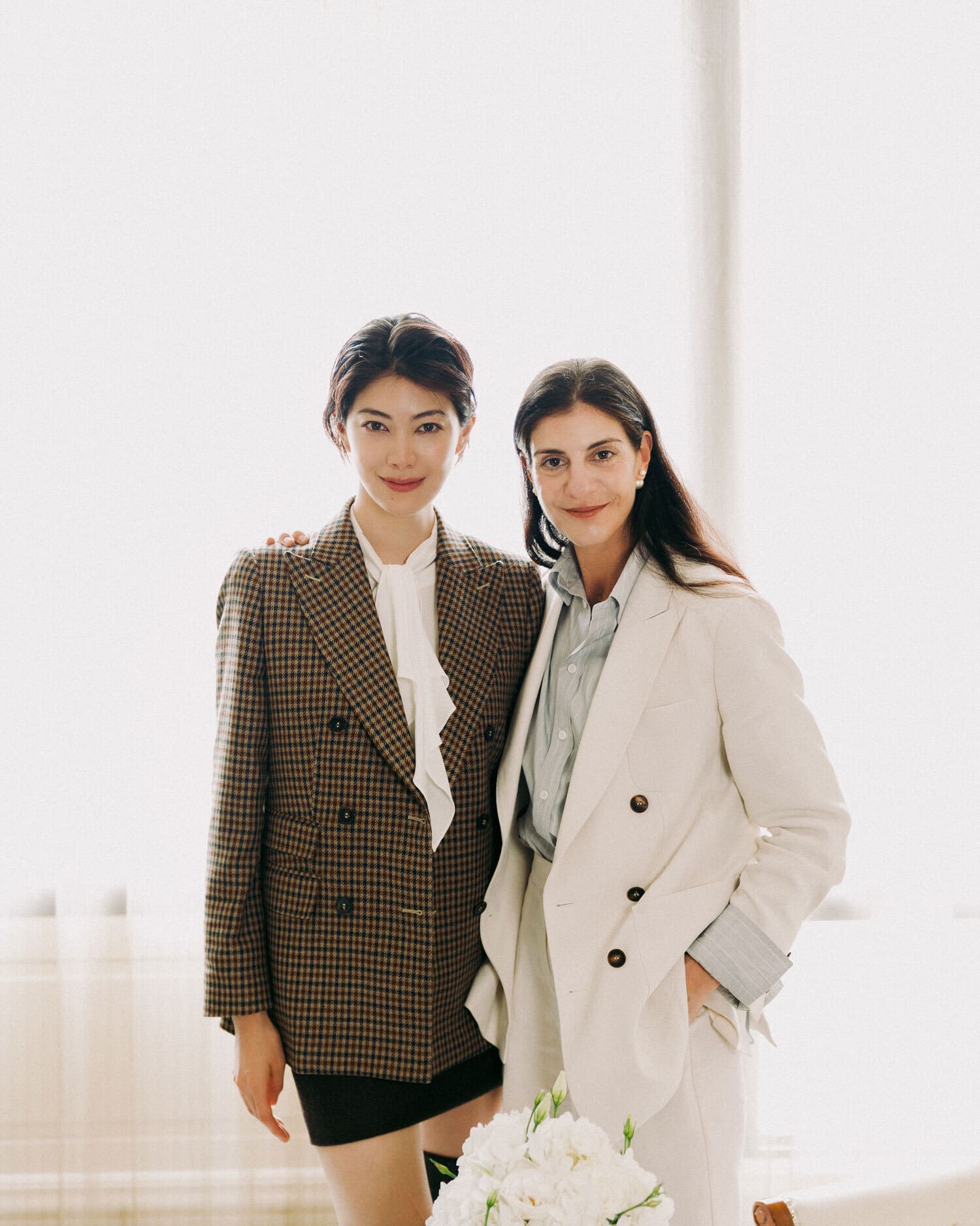 森星とMaria Giulia Prezioso Maramottiのポートレート
