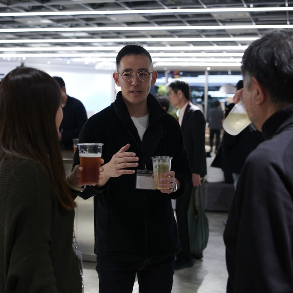 受賞記念パーティー 風景